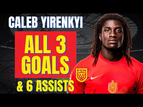 Caleb Yirenkyi - ALL 3 GOALS & ASSISTS FOR FC NORDSJÆLLAND SO FAR | Skills & Highlights