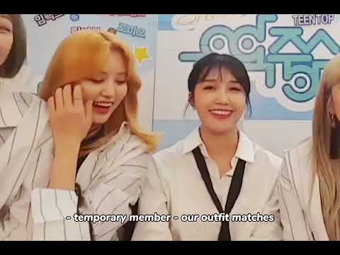 when apink's eunji became exid's temporary member