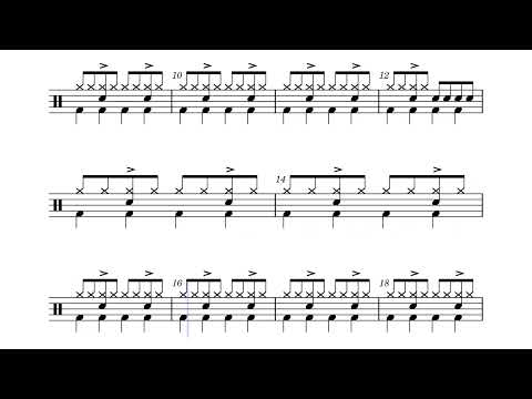 Eye of the Tiger - Drumset - Arr. by Gerald Sebesky
