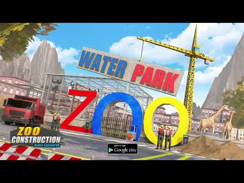 Zoo Construction: Heavy Excavator Truck Driving