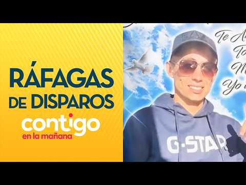 DESPIDIERON A FALLECIDO: Vecinos de Cerro Navia atemorizados por disparos - Contigo en la Mañana