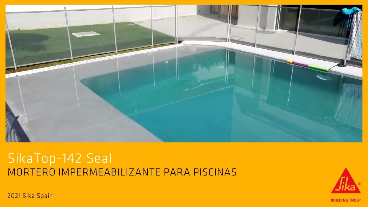 Mortero impermeabilizante para piscinas