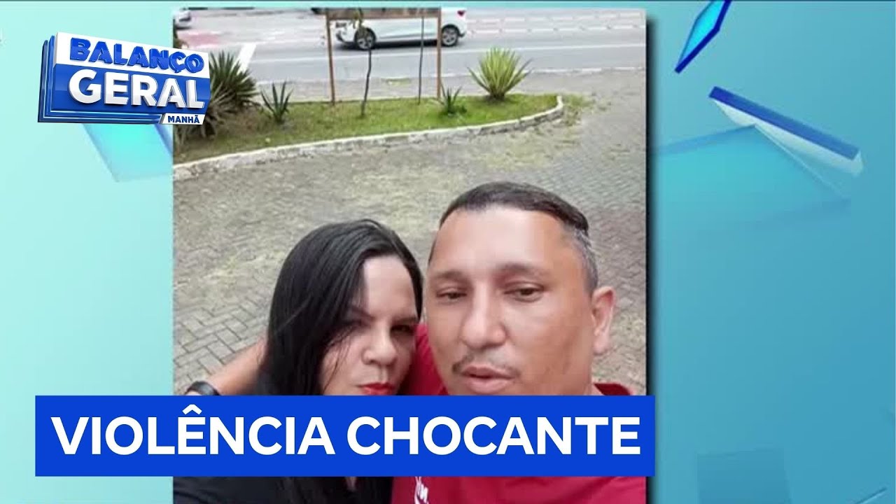 Mulher mata o marido com mais de 40 facadas na frente do filho de 6 anos