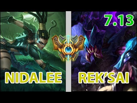 Afreeca Freecs Spirit Nidalee Jungle Patch 7.13