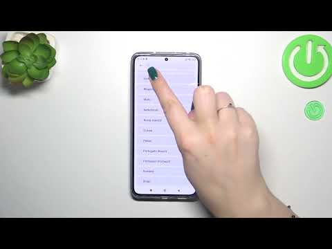 How to Change System Language on XIAOMI 13T Pro - Open List of Languages