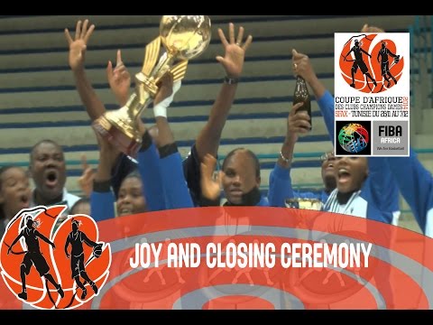 FINAL - Joy and Closing Ceremony of team Interclub (ANG) - 2014 FIBA Africa Champions Cup for Women