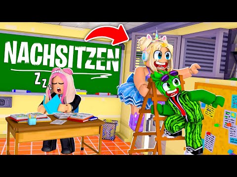 ENTKOMME dem NACHSITZEN in der ROBLOX SCHULE! ✿ Roblox [Deutsch/HD]