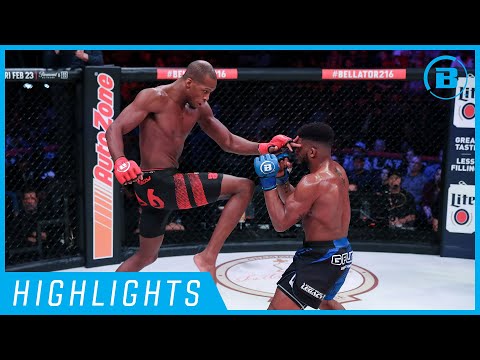 Highlights |  Michael "Venom" Page - Flying Knee Finishes