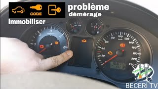 Araç anahtarı Tanımıyor okumuyor İse İmmobilizer Devreden Çıkarma prob