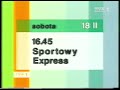 Программа передач и конец эфира TVP 1 Польша 17 02 2006