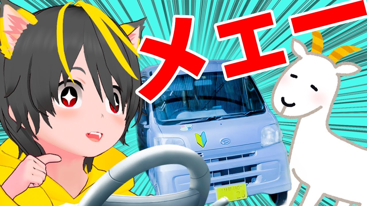 😺🚗君は邪悪な目をしているね🚗