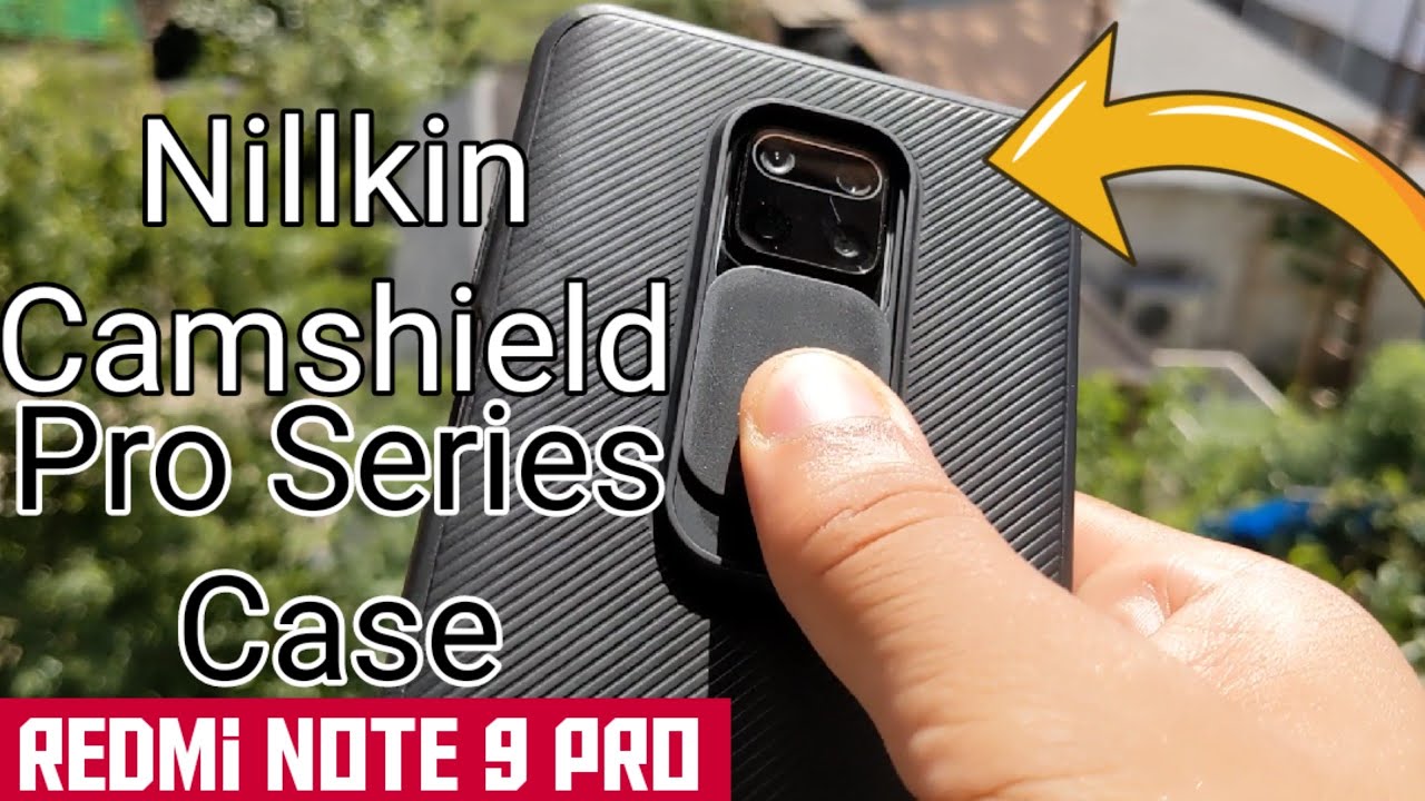 Nillkin CamShield Pro Series Case , Redmi Note 9 PRO (Black) Unboxing review!