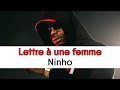 Ninho Lettre à une femme Karaoké ave Ninho Lettre à une femme Karaoké ave