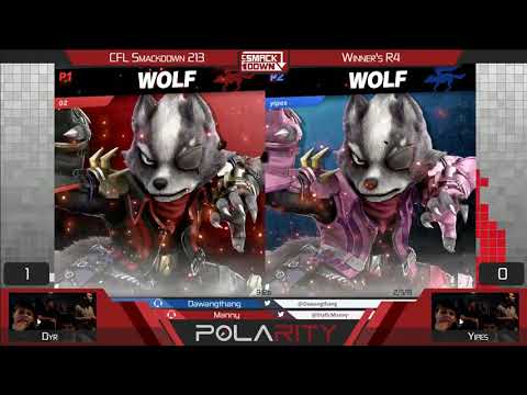 CFL Smackdown Ultimate 213 - Yipes (Inkling, Wolf) vs Dyr (Inkling, Wolf) - Winners R3