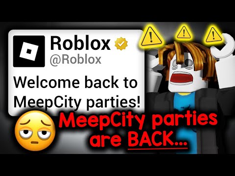 Roblox MeepCity Parties Are Back...