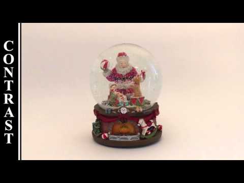 Spilledåse  med julemand