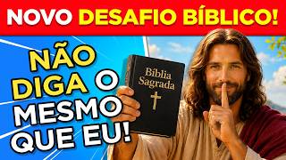 ((NOVO QUIZ BÍBLICO) 🤐 NÃO DIGA O MESMO QUE EU | Apenas 5% Acertam Tudo!