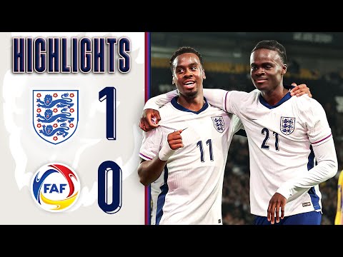 George Scores First U21 Goal! | England U21 1-0  Andorra U21 | UEFA EURO U21 Qualifiers | Highlights