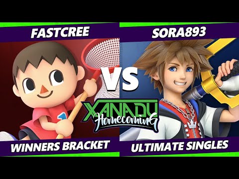 Xanadu Homecoming - fastcree (Villager) Vs. sora893 (Sora) Smash Ultimate - SSBU