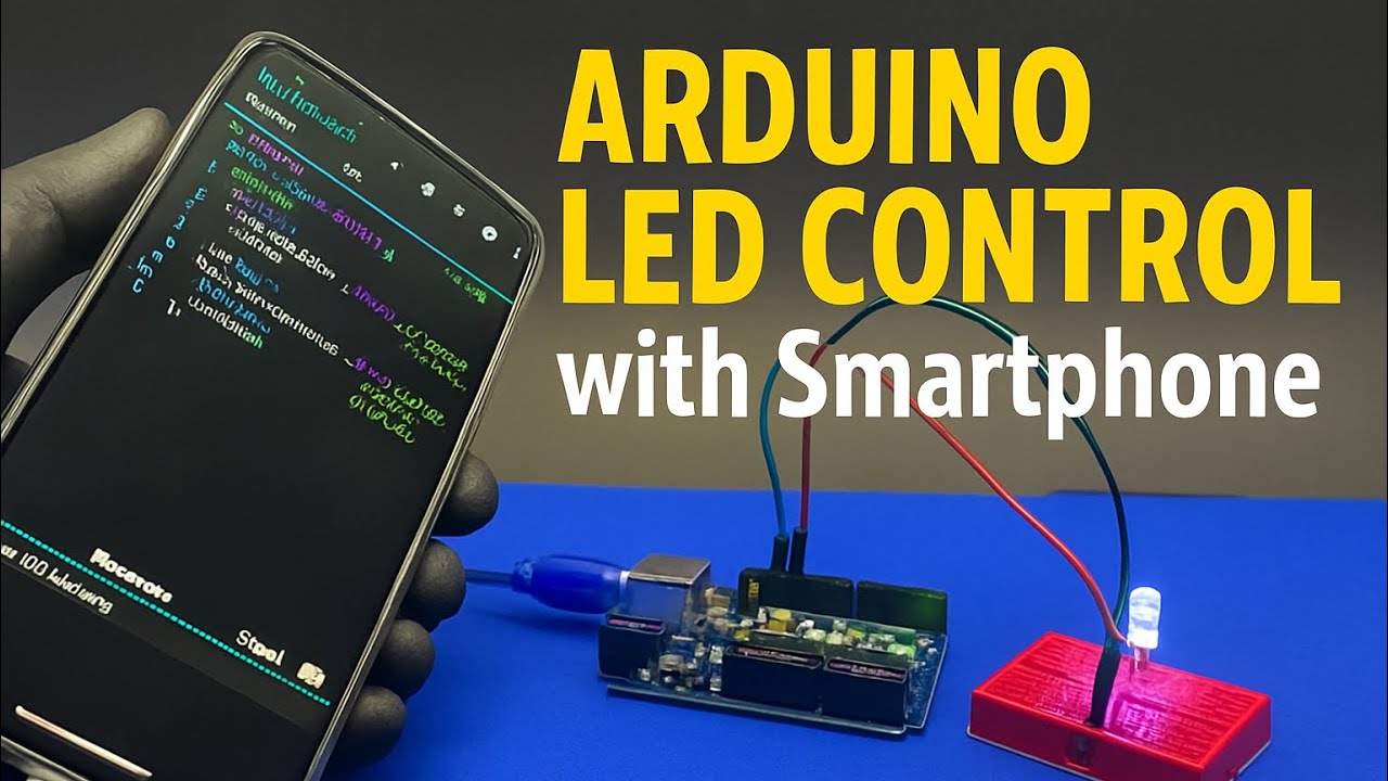 Program Arduino from Your Android Phone using ArduinoDroid | Blink LED Project