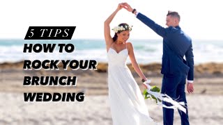 🍾 Tips to Plan a Brunch Wedding | Intentional + Minimal Wedding