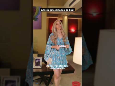 Gossip Girl episodes be like😭 #gossipgirl #impression #parody