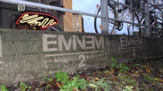 Eminem - MMLP2 | Reverse graffiti in Sweden