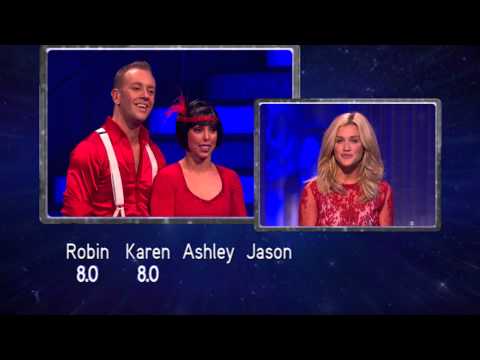 Beth Gets Her Scores For Her Charleston Dance - Dancing On Ice