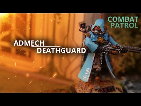 Adeptus Mechanicus vs Death Guard - COMBAT PATROL - A 10th Edition Warhammer 40k Battle Report