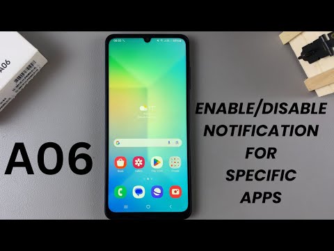 How To Enable/Disable Notifications For Specific Apps On Samsung Galaxy A06