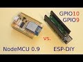 3 ESP DIY Vs NodeMCU V0 9
