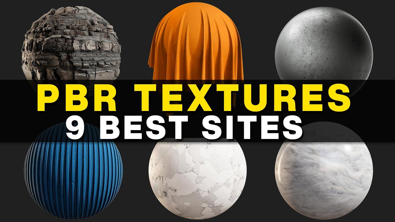 9 Best FREE Websites for PBR Textures and Materials for 2025!