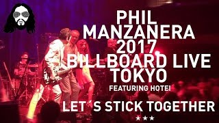 Phil Manzanera and the Sound of Blue band Live in Japan - Let´s Stick Together feat. Hotei