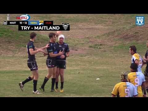 2018 NHRU Prem 1 Round 12 Highlights - Maitland v Southern Beaches