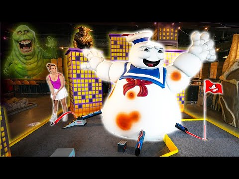 Insane ONE OF A KIND Mini Golf Course! - Never Seen Before!