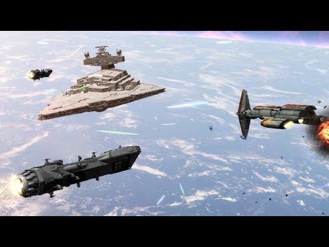 Old Republic vs Galactic Empire - Star Wars: Empire At War Remake Mod NPC Wars