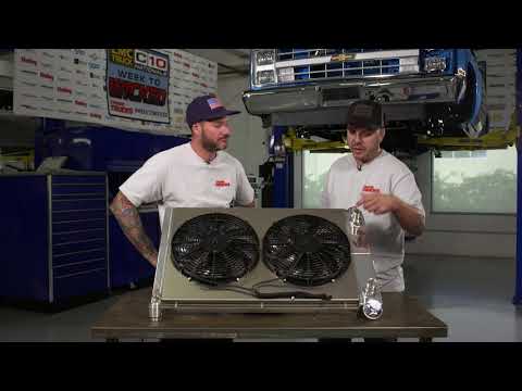 Holley Performance Radiator for the W2W Squarebody C10