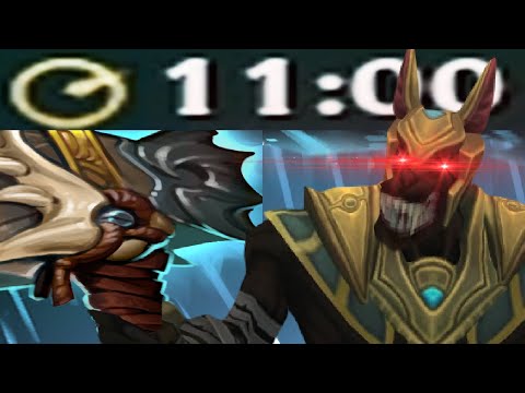 Hullbreaker at 11 minutes on Nasus (trmplays dodge simulator #2)
