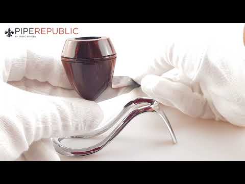 The White Spot Amber Root Pfeifen Bulldog Einzelstück 4204