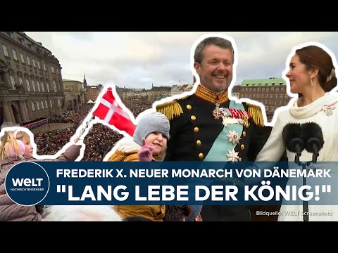 FREDERIK X. NEUER MONARCH VON DÄNEMARK: "Lang lebe der König!"