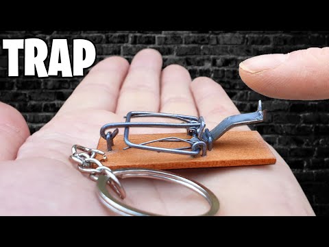 Keyring MOUSETRAP build - Pocket Size Fun