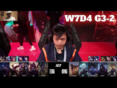 OMG vs EDG - Game 2 | Week 7 Day 4 LPL Summer 2023 | Oh My God vs Edward Gaming G2 (ESS Reacts)