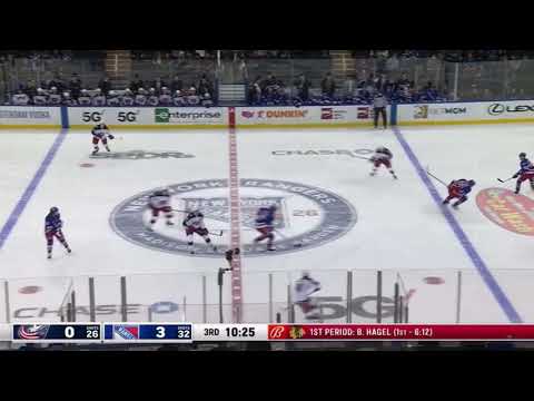 Max Domi goes after storm starts a scrum