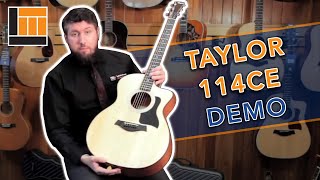 Taylor 114ce Grand Auditorium Acoustic/Electric [Product Demonstration]