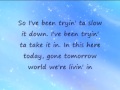 Don't Blink - Kenny Chesney (w  lyrics).flv