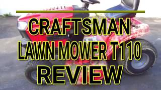 Cratfsman Lawn Mower T110 Review