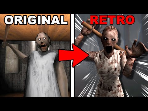 I made Granny with PS1 Graphics