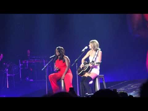 White Horse, Taylor Swift with Uzo Aduba, Staples Center, 8/22/15