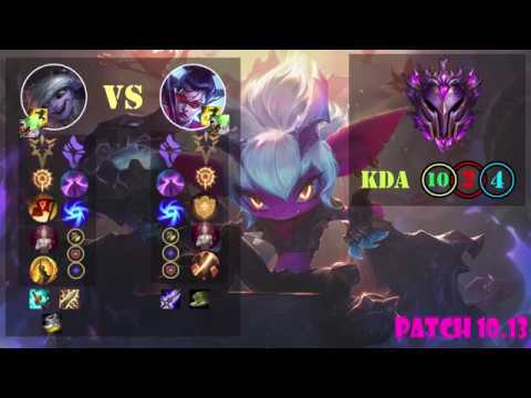 TRISTANA vs VAYNE BOTTOM LANE-PATCH 10.13