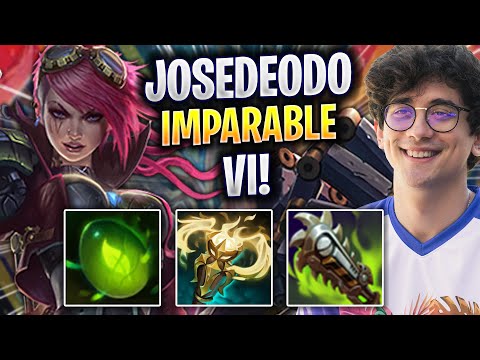 JOSEDEODO ES IMPARABLE CON VI! - EST Josedeodo Juega Vi Jungla vs Olaf! | Season 2023